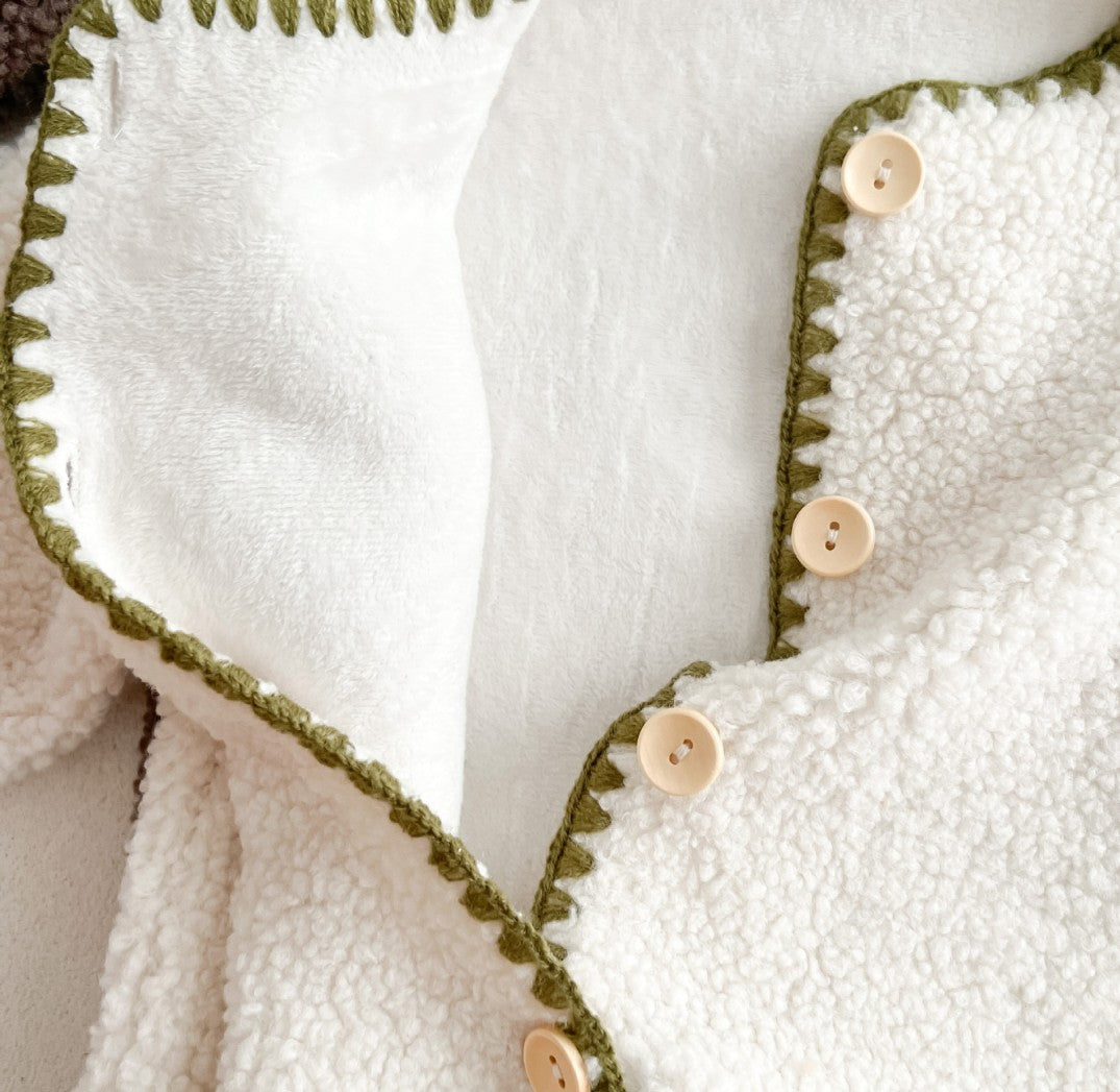 Fleece-Lined Baby Romper