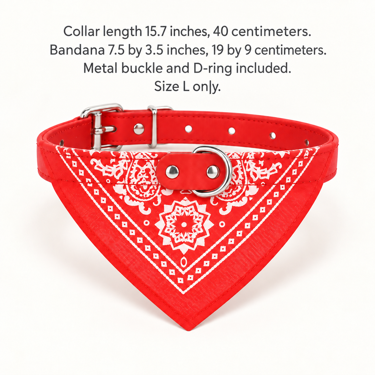 Adjustable Bandana Collar for Dogs