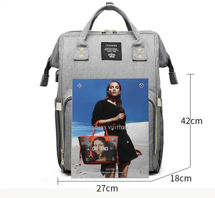 LEQUEEN diaper bag product photo from supplier