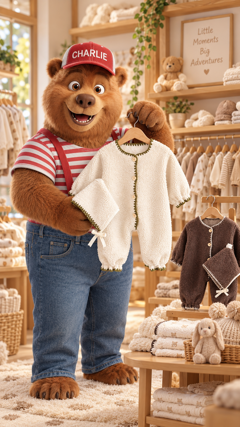 Fleece-Lined Baby Romper